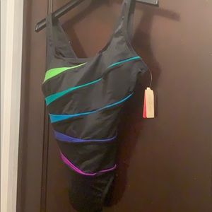 Women’s Black one piece swimming suit